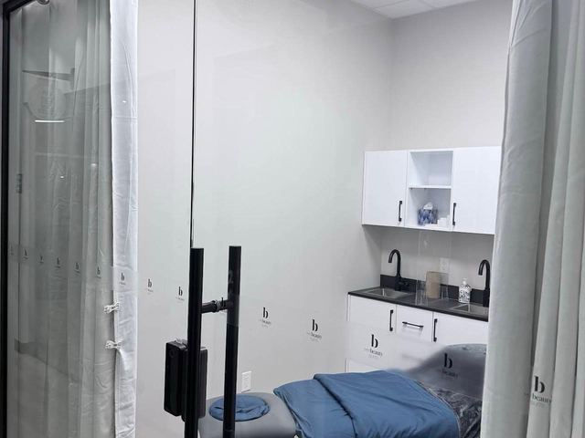 Private treatment room at Tulip Massage Clinic